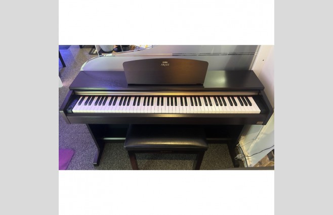 Used Yamaha YDP161 Satin Rosewood Digital Piano Complete Package (SN:BCRY01074) - Image 1